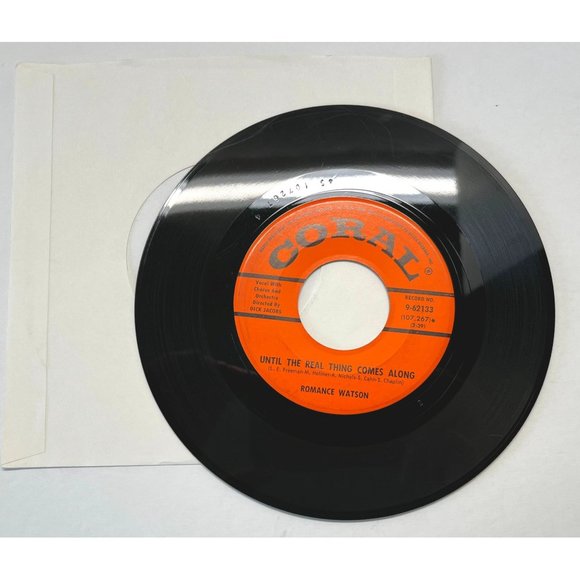 Romance Watson Come a Little Closer / Real Thing 45 RPM Northern Soul Vinyl - Picture 5 of 6